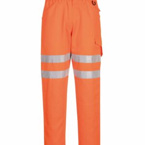 Eco Hi-vis trousers (EC40) - Orange, 28" Waist
