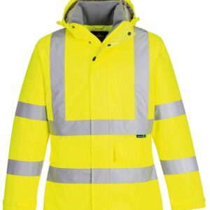 Eco Hi-vis winter jacket (EC60) - Yellow, S