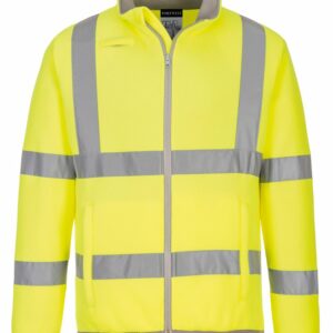 Eco Hi-vis fleece jacket (EC70) - Yellow, S