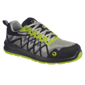 Portwest Composite lite ECO safety trainers (FC08) - Black/Yellow, UK 3