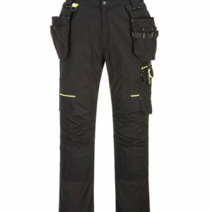 WX3 ECO stretch holster trousers (T706) active fit - Black, 28" Waist