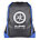 BLACK COLOURED TRIM PEGASUS DRAWSTRING BAG - ROYAL BLUE, 500-999