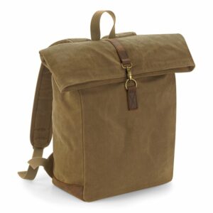 Heritage waxed canvas backpack - Desert Sand, One size