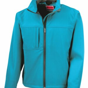 R121a Azure Ft Classic softshell jacket – Azure Blue, 2XL