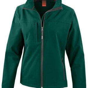 R121f Bottlegreen Ft Women’s classic softshell jacket – Bottle Green* Green, 2XL
