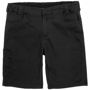 Super-stretch slim chino shorts - Black, XS