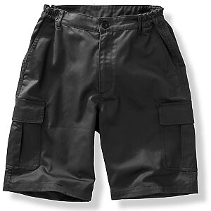 Recycled work-guard utility shorts - Black, S