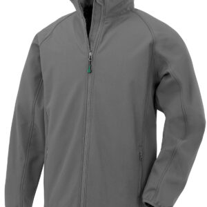 Recycled 2-layer printable junior softshell - Grey, S