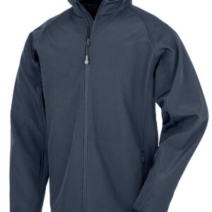 Recycled 2-layer printable junior softshell - Navy, S