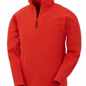 Recycled microfleece top - Red, S