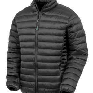 Recycled padded jacket - Black, XS