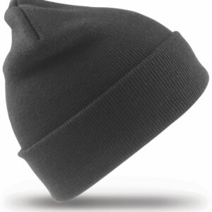 Recycled ThinsulateTM beanie - Charcoal, One size