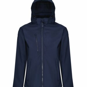 Venturer 3-layer hooded softshell jacket - Navy, S