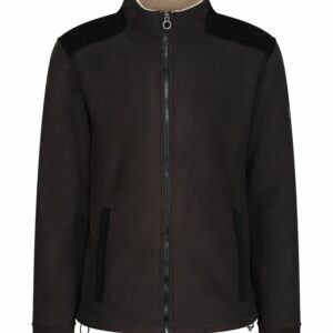 Faversham full-zip fleece - Black, S