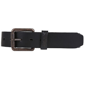Pro leather work belt - Black, S/M