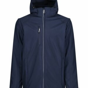 Erasmus 4-in-1 softshell jacket - Navy/Navy, S