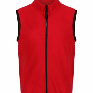 Kids microfleece bodywarmer - Classic Red/Black, 32 Chest