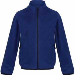 Kids full-zip microfleece - New Royal/Navy, 32 Chest