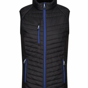 Navigate hybrid bodywarmer - Black/New Royal, S