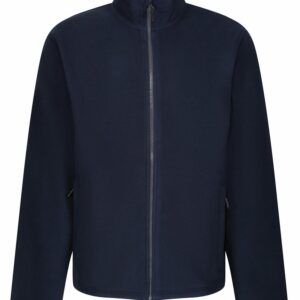 Honestly made recycled full zip microfleece - Navy, S