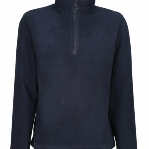 Honestly made recycled half zip fleece - Navy, S