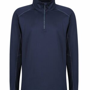 Core stretch half-zip mid-layer - Navy, S