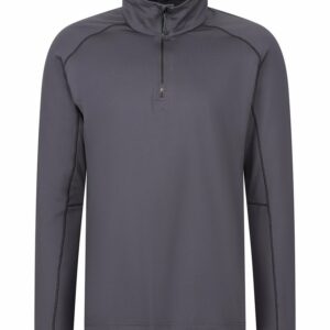 Core stretch half-zip mid-layer - Seal Grey, S