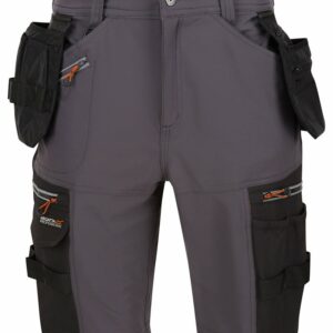 Infiltrate stretch holster shorts - Iron/Black, 30" Waist