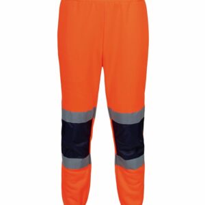 Pro hi-vis joggers - Orange/Navy, S