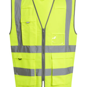 Pro hi-vis executive vest - Yellow, S