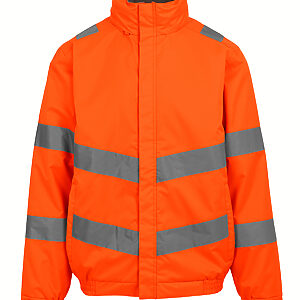 Hi-vis Pro contract Dover jacket - Orange, S