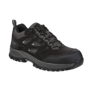 Mudstone S1P safety trainers - Black/Granite, UK 6