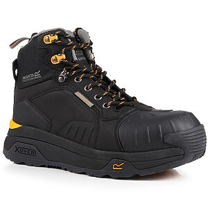 Exofort S3 X-over waterproof insulated safety hikers - Black, UK 6