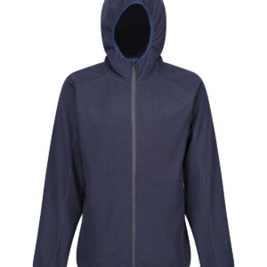 Navigate full zip-fleece - Navy/Seal Grey, S