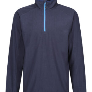 Navigate half-zip fleece - Navy/French Blue, S