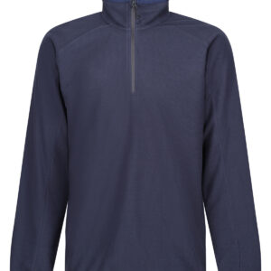 Navigate half-zip fleece - Navy/Seal Grey, S