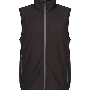 Navigate fleece bodywarmer - Black/Seal Grey, S