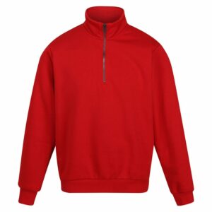 Pro ¼-zip sweatshirt - Classic Red, XS