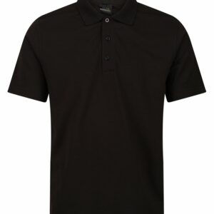 Pro 65/35 short sleeve polo - Black, XS