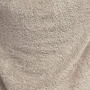 The Ribbon teddy bear fabric hoodie - Natural, One size