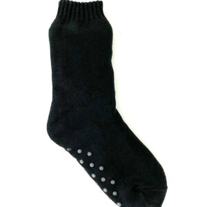 Adult sherpa socks with turndown - Black* Black, Socks UK 7/11