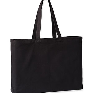 Billie recycled luxe maxi tote - Black, One size