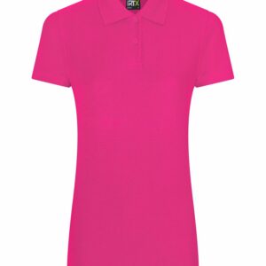 Women's pro polo - Fuchsia, XS
