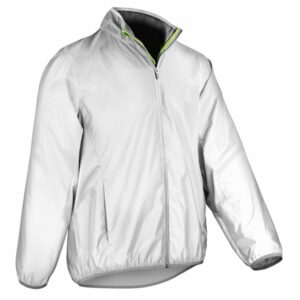 Luxe reflective hi-vis jacket - Neon White, XXS