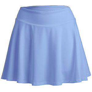 Spiro recycled women’s fitness skort - Dusky Blue, XXS