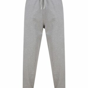 Unisex sustainable fashion cuffed joggers - Heather Grey, XXS