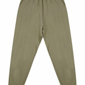 Unisex sustainable fashion cuffed joggers - Khaki, XXS
