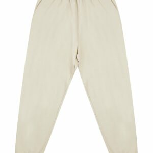 Unisex sustainable fashion cuffed joggers - Light Stone, XXS