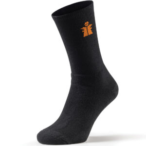 Worker socks (3-pack) - Black, UK 7/9.5