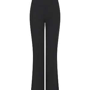 Women’s flared leggings - Black, XS